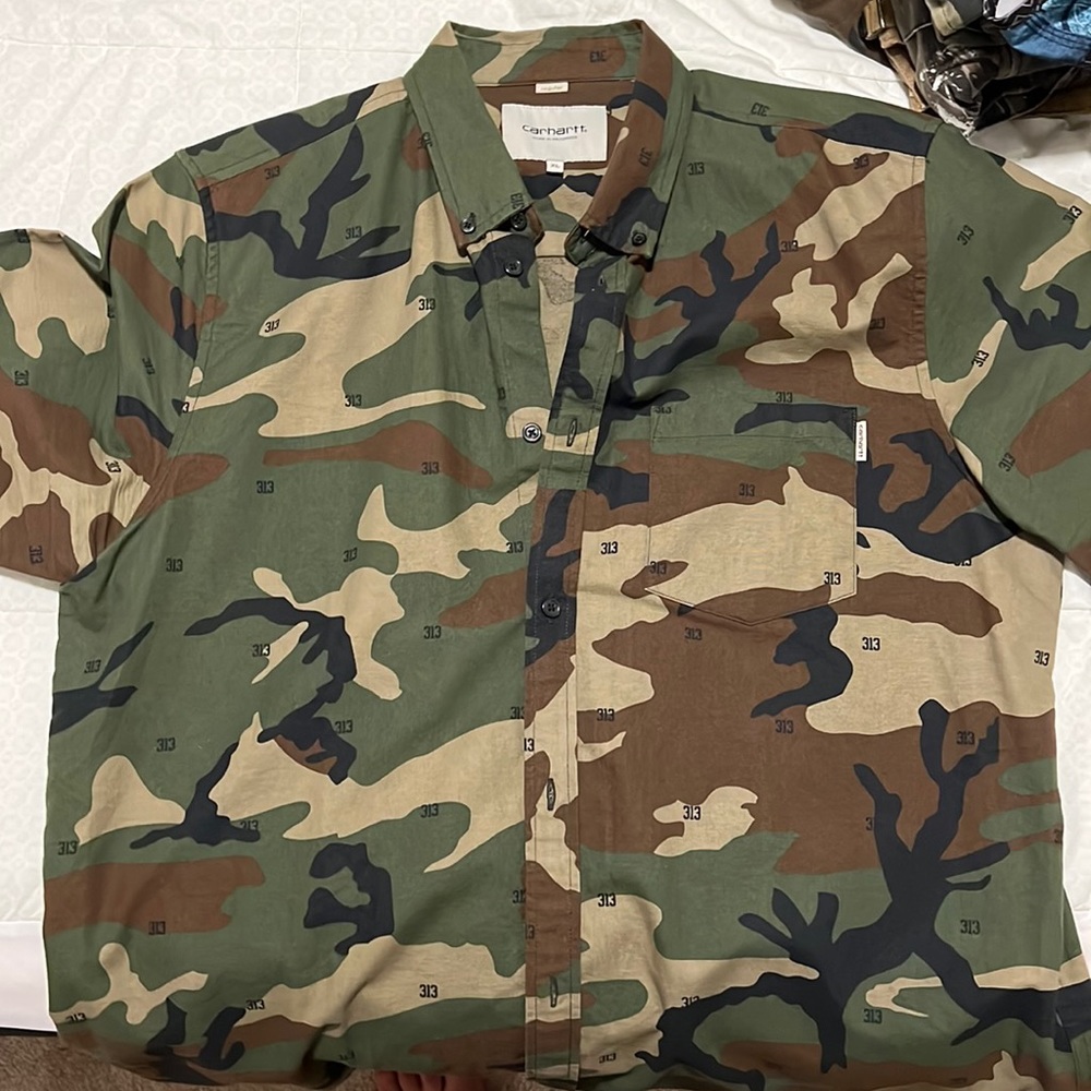 Carhartt WIP camp short sleeve XL